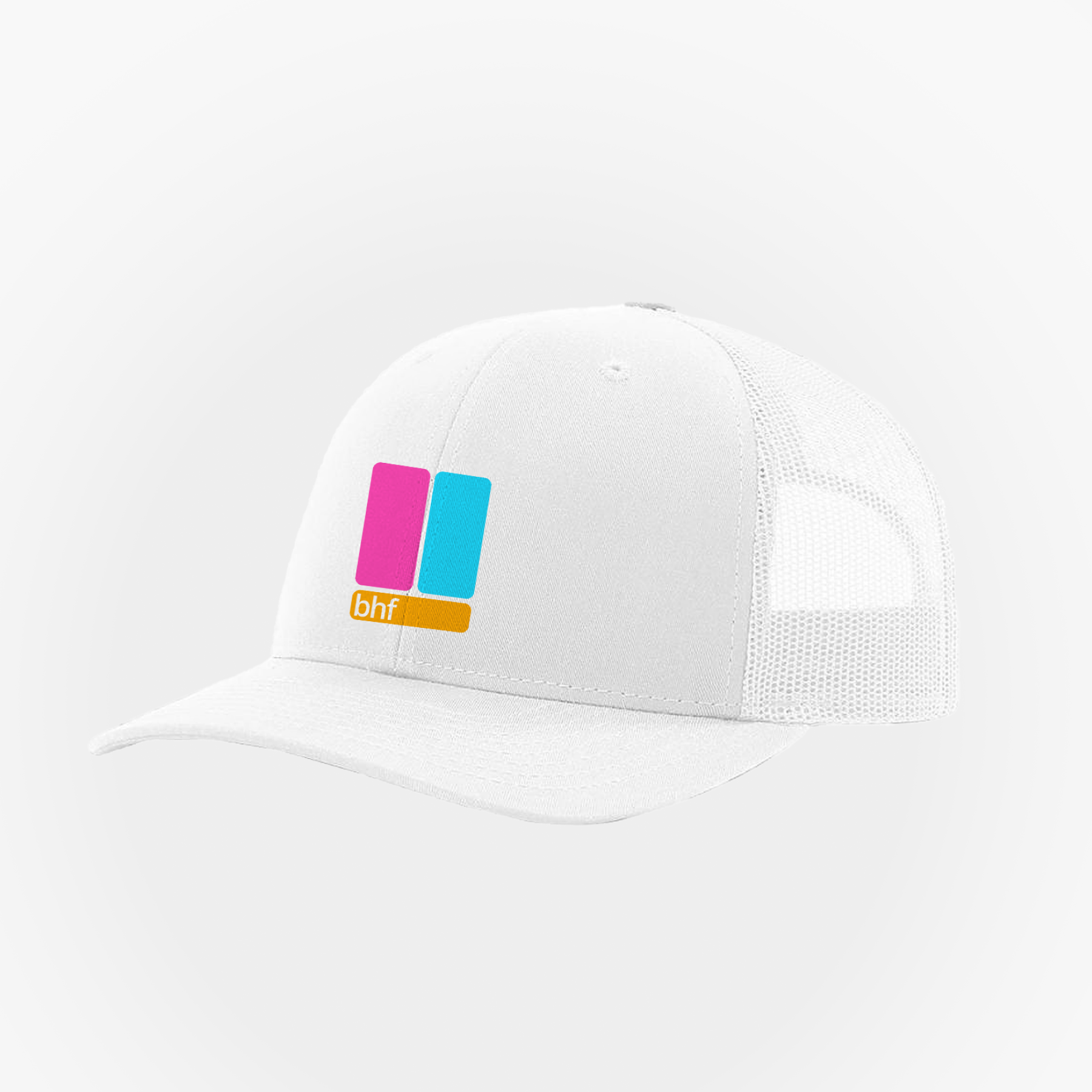 Woman + Man + ART
White Ballcap